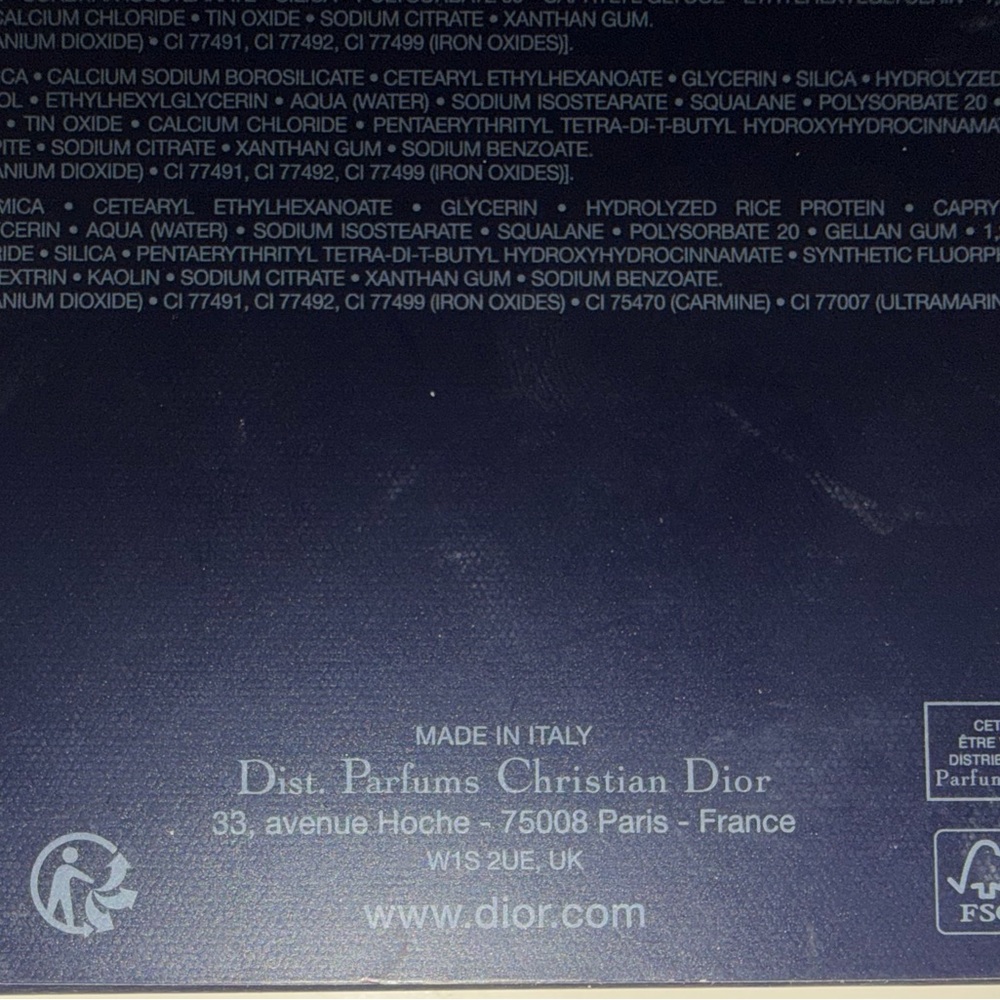Dior Backstage Glow Maximizer Palette -005 Sunlit Amber Glow Holiday Ltd Edition - Picture 5 of 5